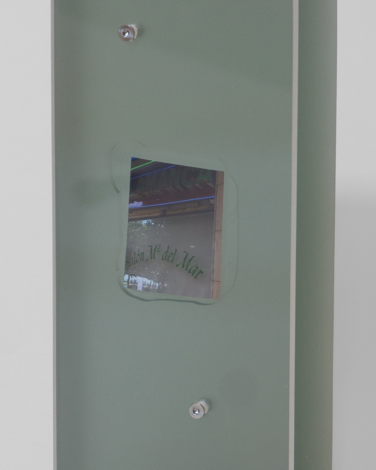 dark green frame 5x8,5x19,5cm photo 3,5x4,5cm