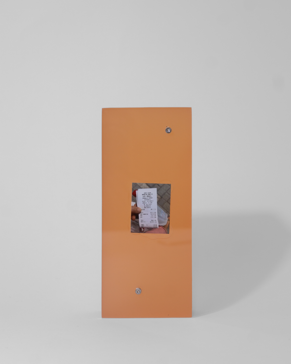 orange frame 5x8,5x19,3cm photo 3,5x4,5cm